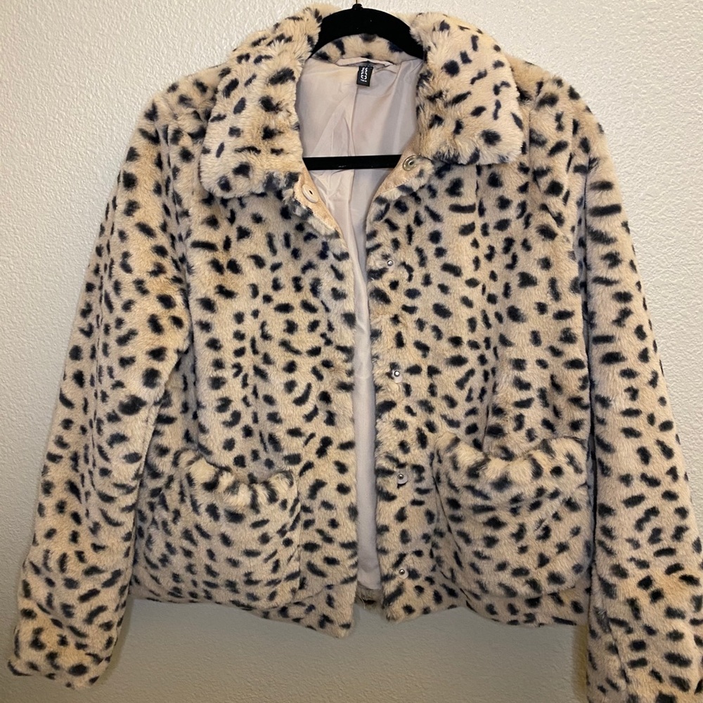 H&M Animal Print Jacket